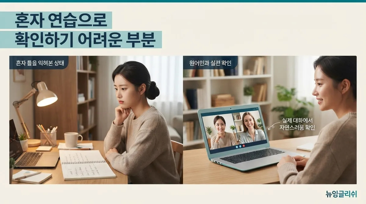 영어회화에서 아는 단어가 많은데도 문장이 안 나오는 이유와 해결법