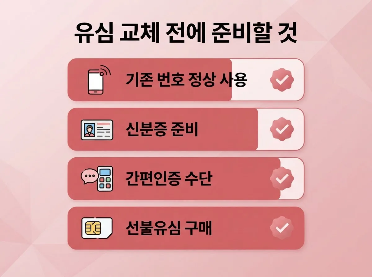 선불유심 번호이동 방법, 기존 번호 그대로 유심만 바꾸는 전 과정 정리