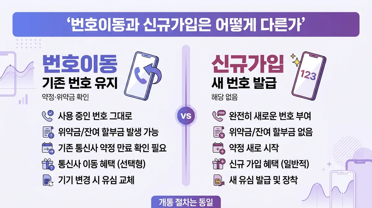 알뜰폰 번호이동 방법 한눈에 정리