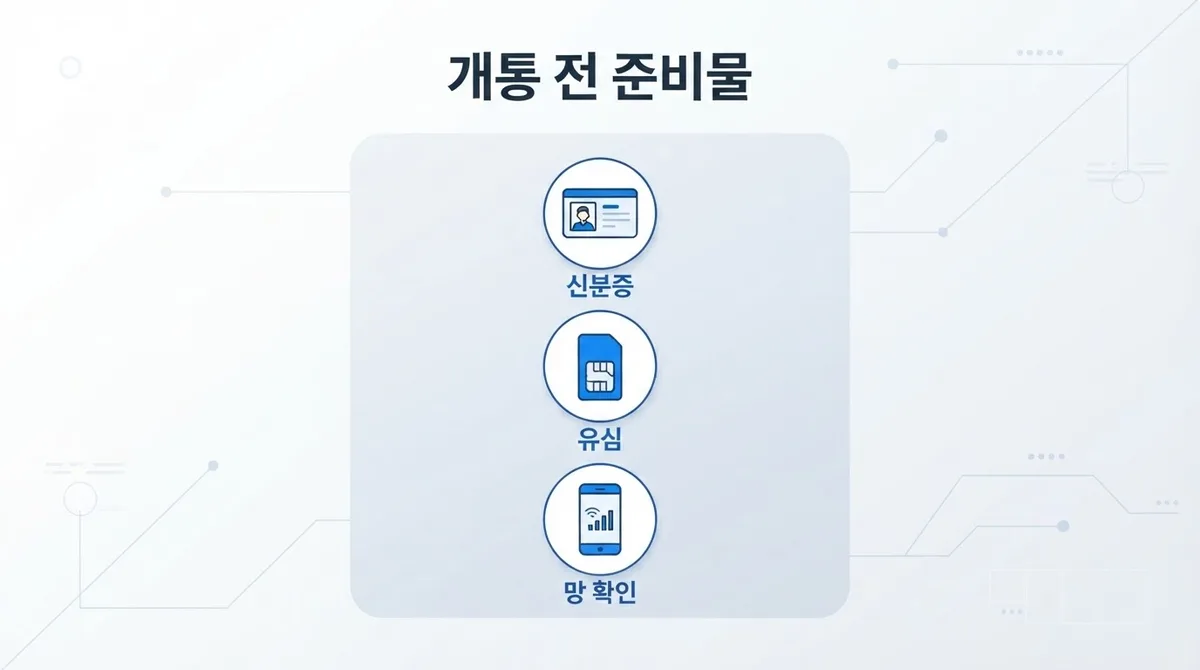 선불폰 개통이 처음이라면 꼭 확인해야 할 준비물과 진행 순서