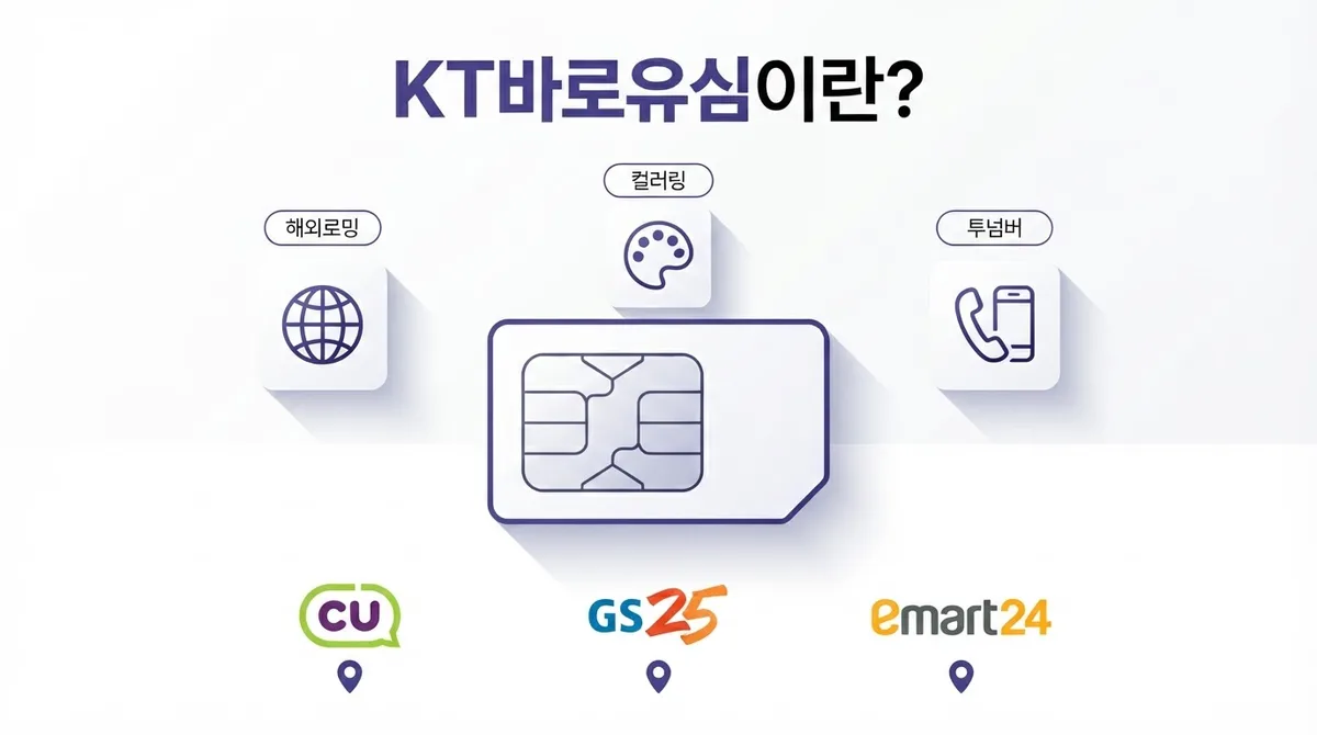 KT바로유심 선불폰 알뜰폰 셀프가입은 이렇게 하니까 쉽네요
