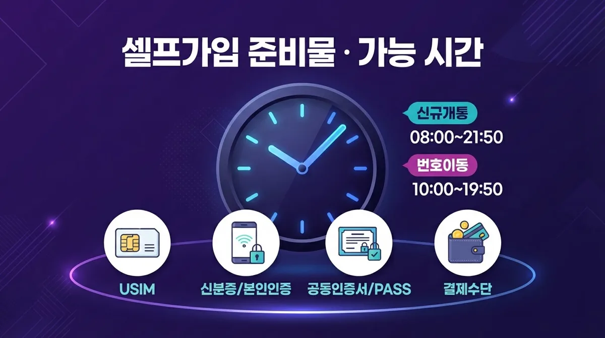 KT바로유심 선불폰 알뜰폰 셀프가입은 이렇게 하니까 쉽네요