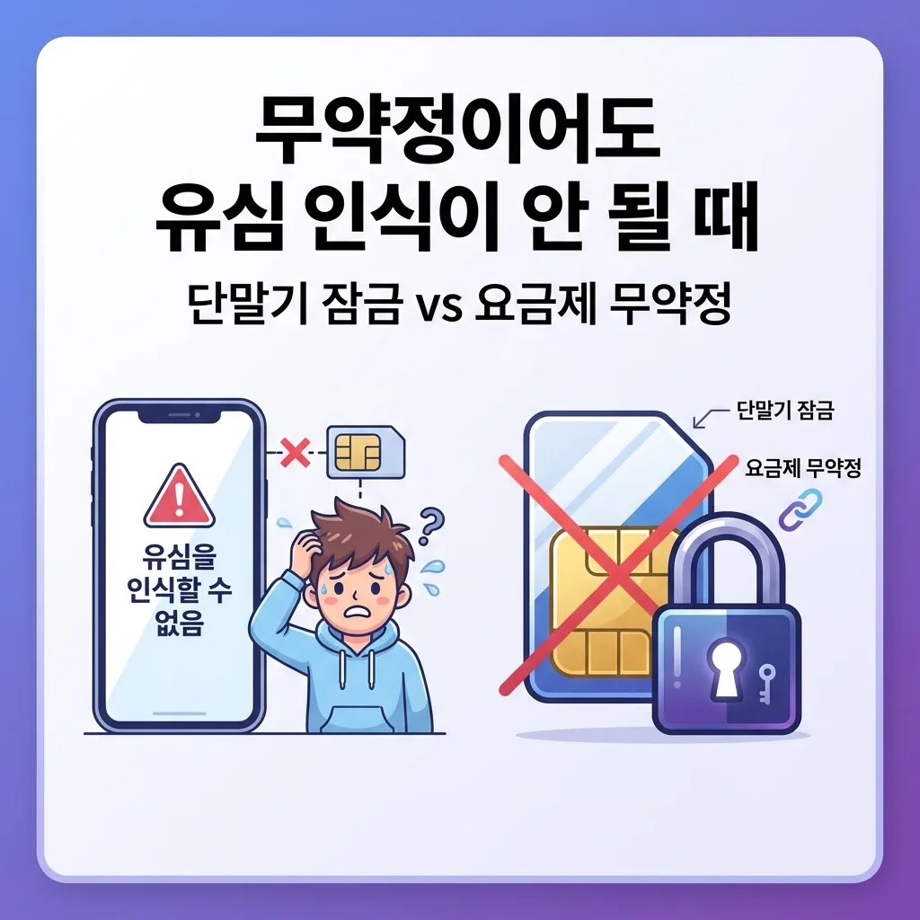 무약정 알뜰폰 개통, 자급제폰 없어도 되는 줄 알았던 착각