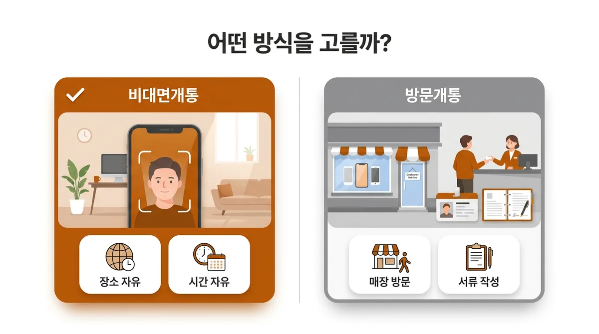 선불유심 앤텔레콤 비대면개통