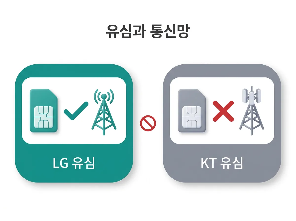 LG선불 유심개통