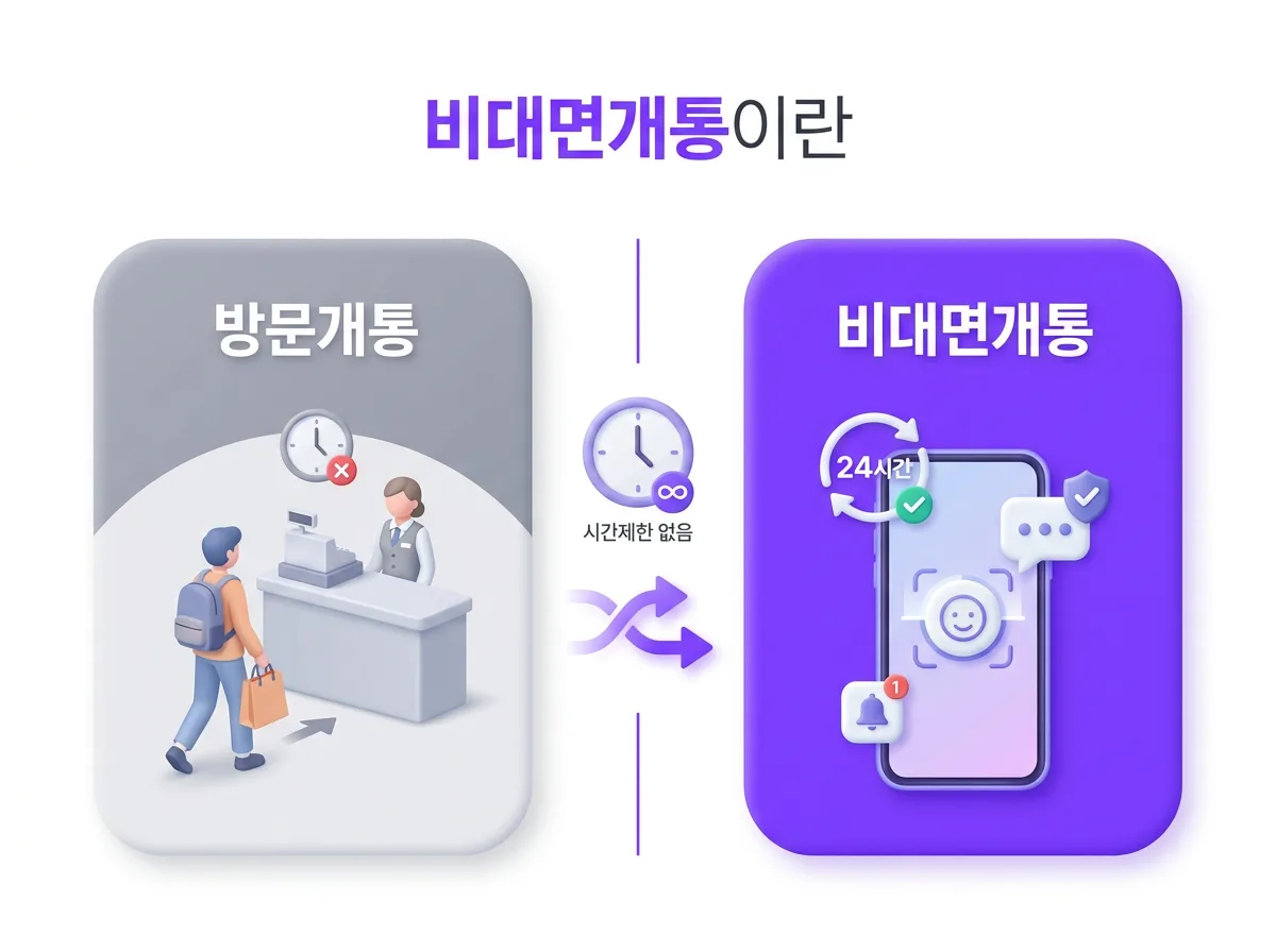 선불 유심 비대면개통 신청방법