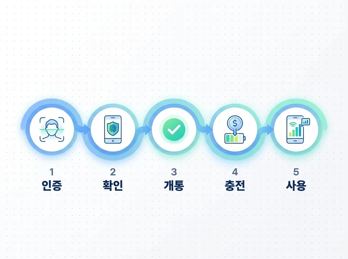 선불폰 당일 개통 대리점 방문 없이 편의점 유심으로 완료