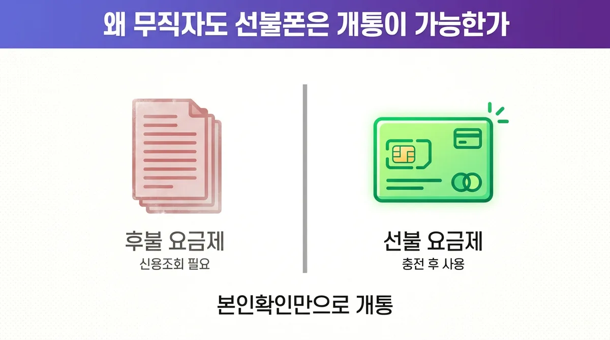 무직자 데이터 무제한 요금제 추천 및 개통 방법