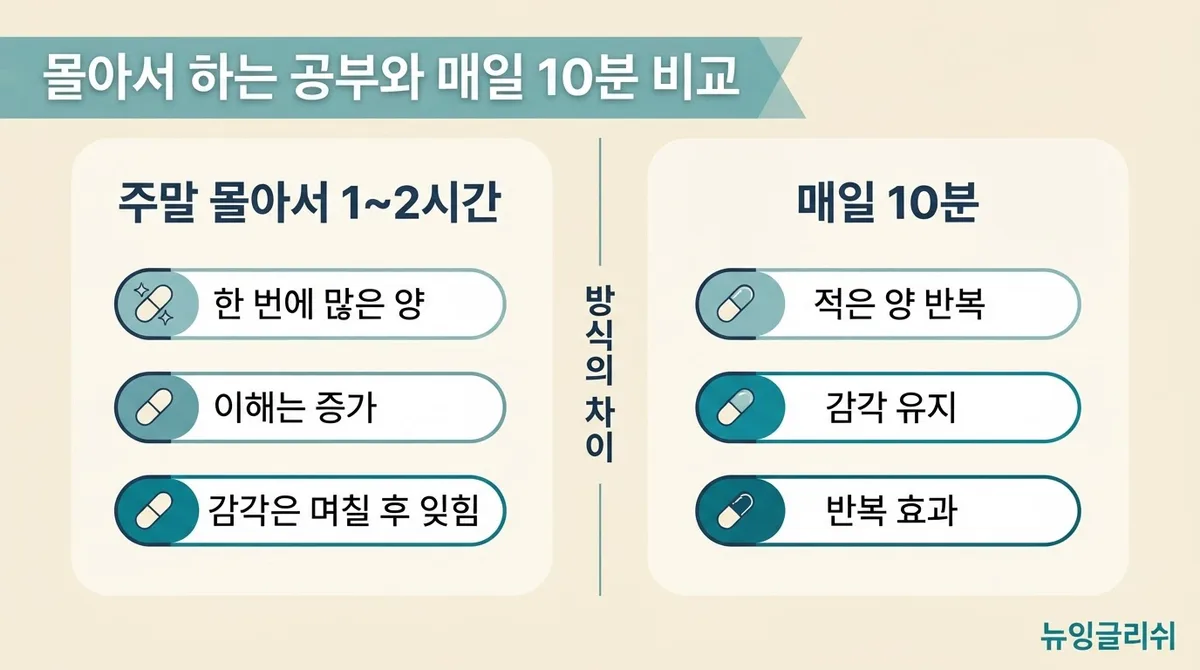 영어회화 실력이 제자리라면? 매일 10분 말하기 습관부터 바꿔보세요