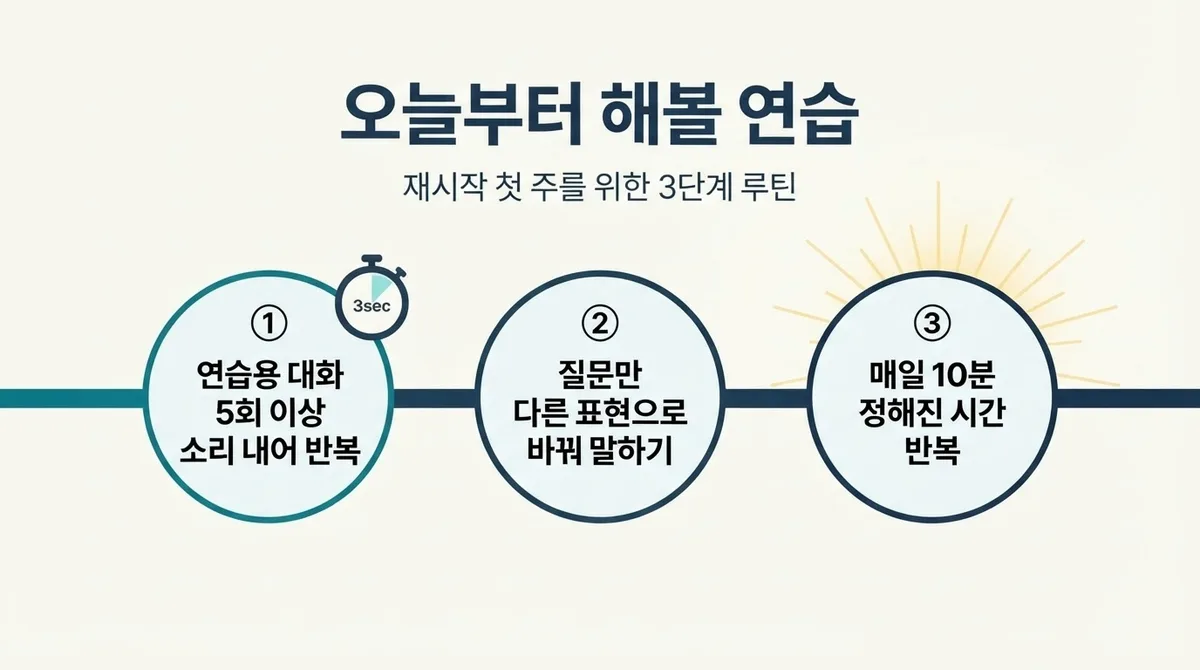 성인 영어회화 다시 시작할 때 문법보다 먼저 해야 할 것