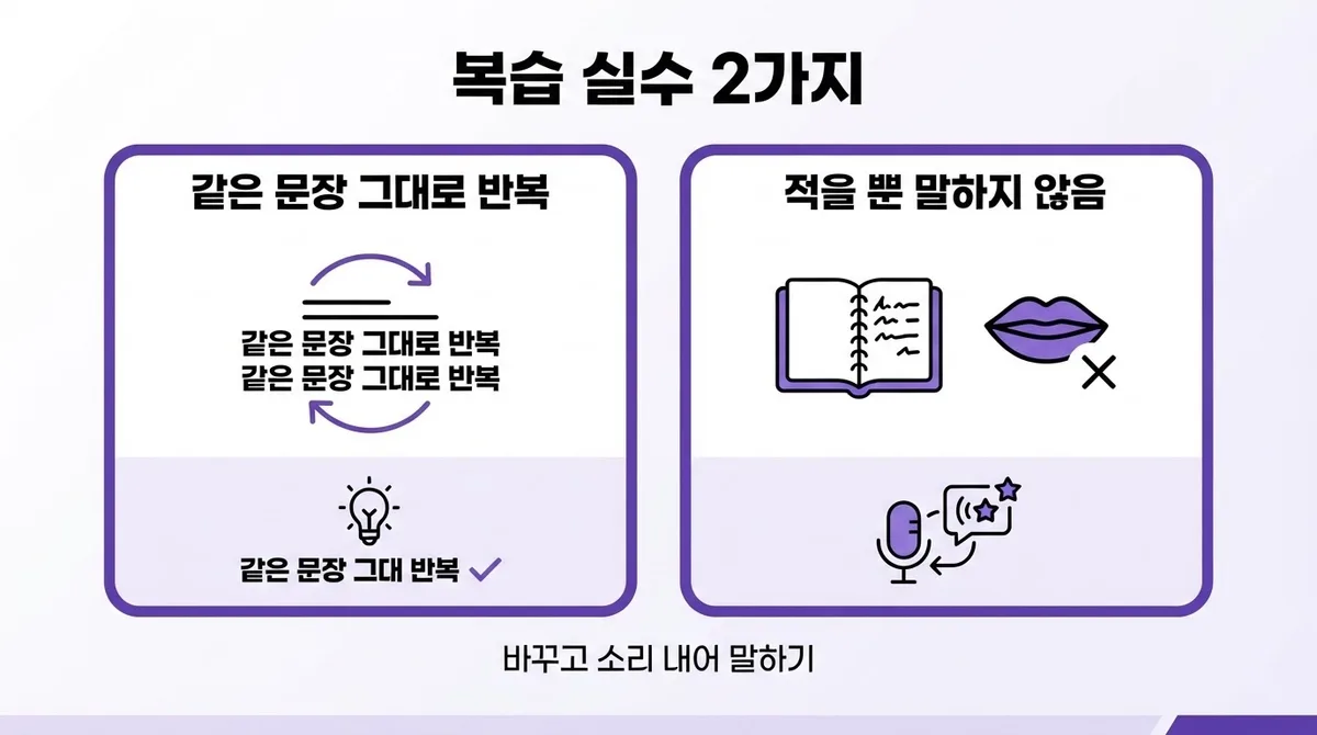 1대1 화상영어 복습법 수업에서 배운 표현을 내 문장으로 만드는 방법
