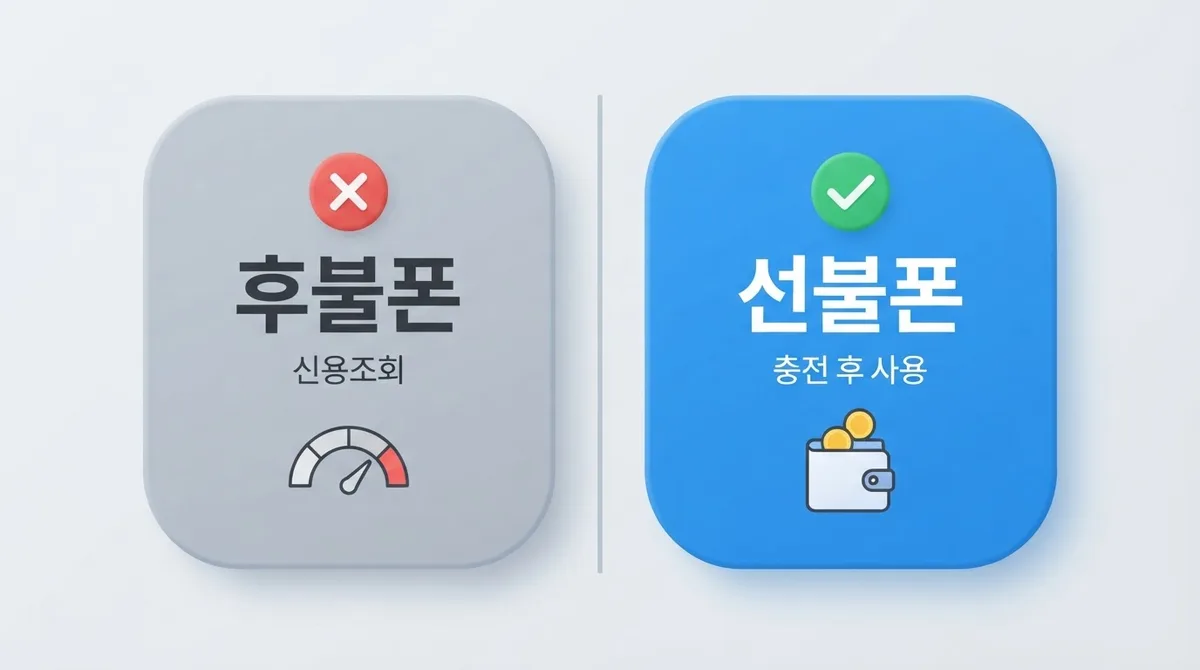 통신미납으로 폰이 끊겼을 때 선불폰으로 당일 다시 쓰는 법