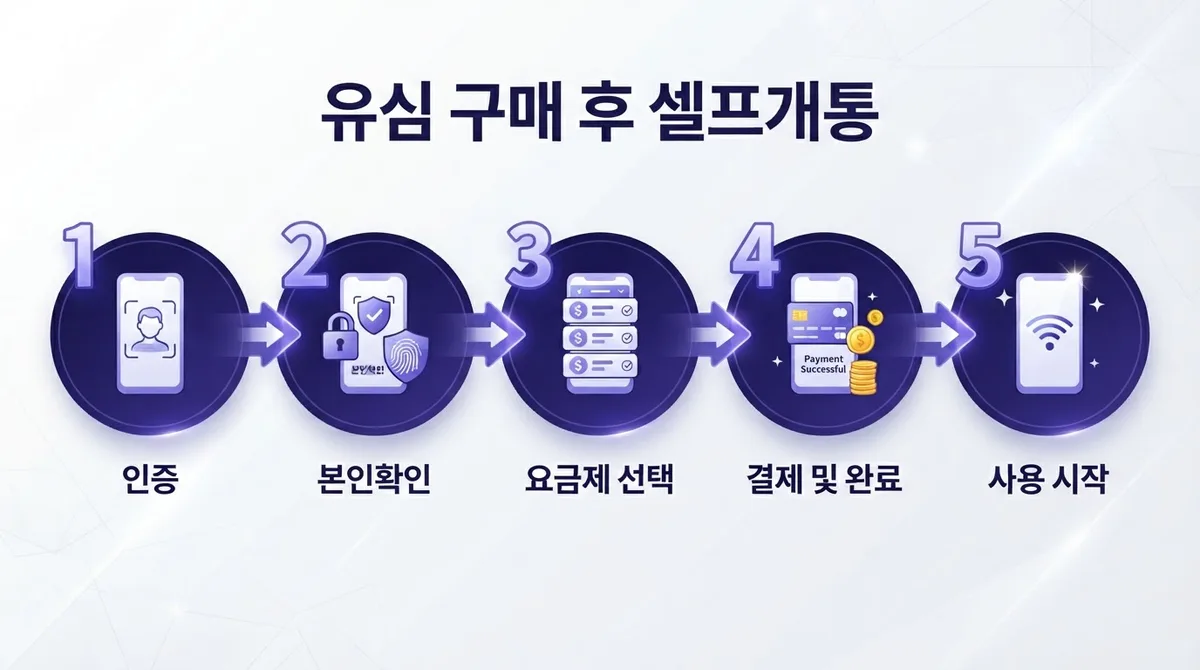 스타벅스 앞 편의점 알뜰폰 매장 찾아가는 법