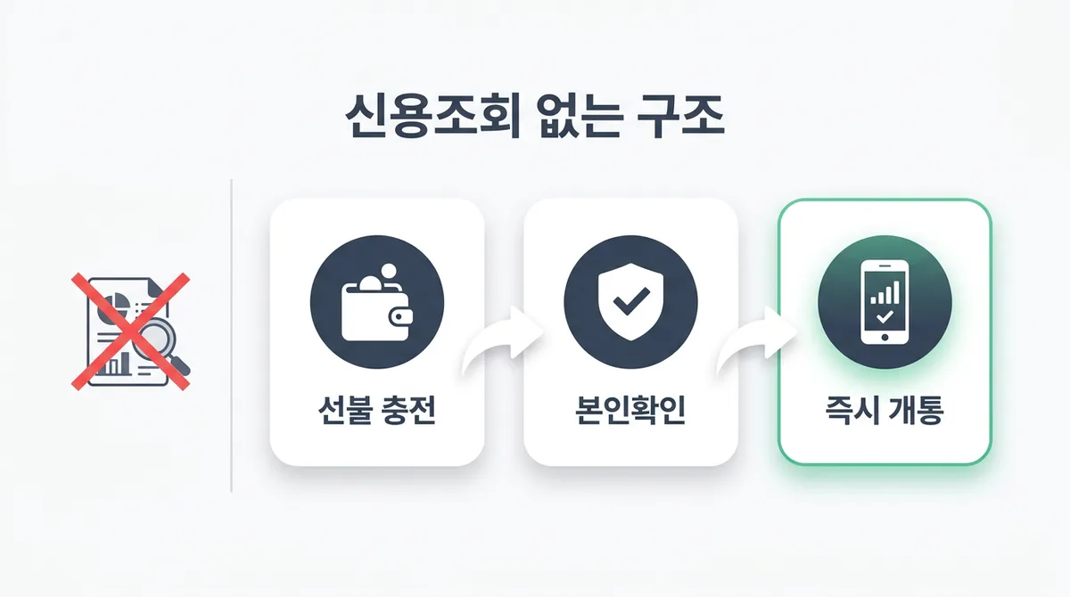신용불량자 선불폰