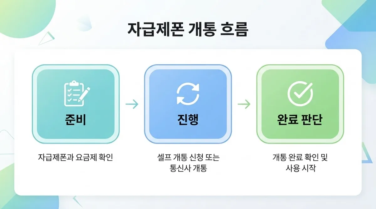 대전 자급제폰 개통, 새 휴대폰 샀다면 통신사 방문 없이 유심만 넣어도 될까?