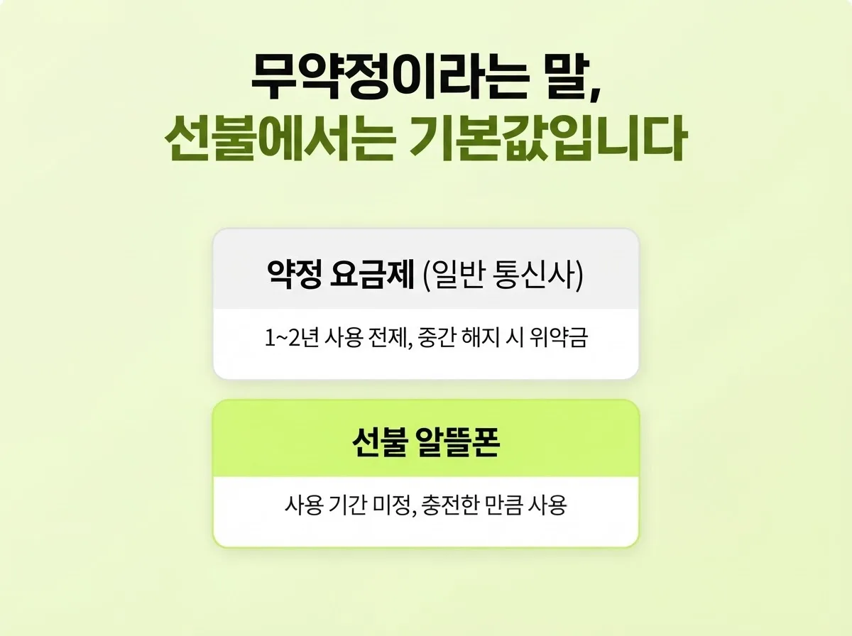 무약정 알뜰폰 개통 원하는데 약정 없이 신청 가능한 요금제 고르는 법