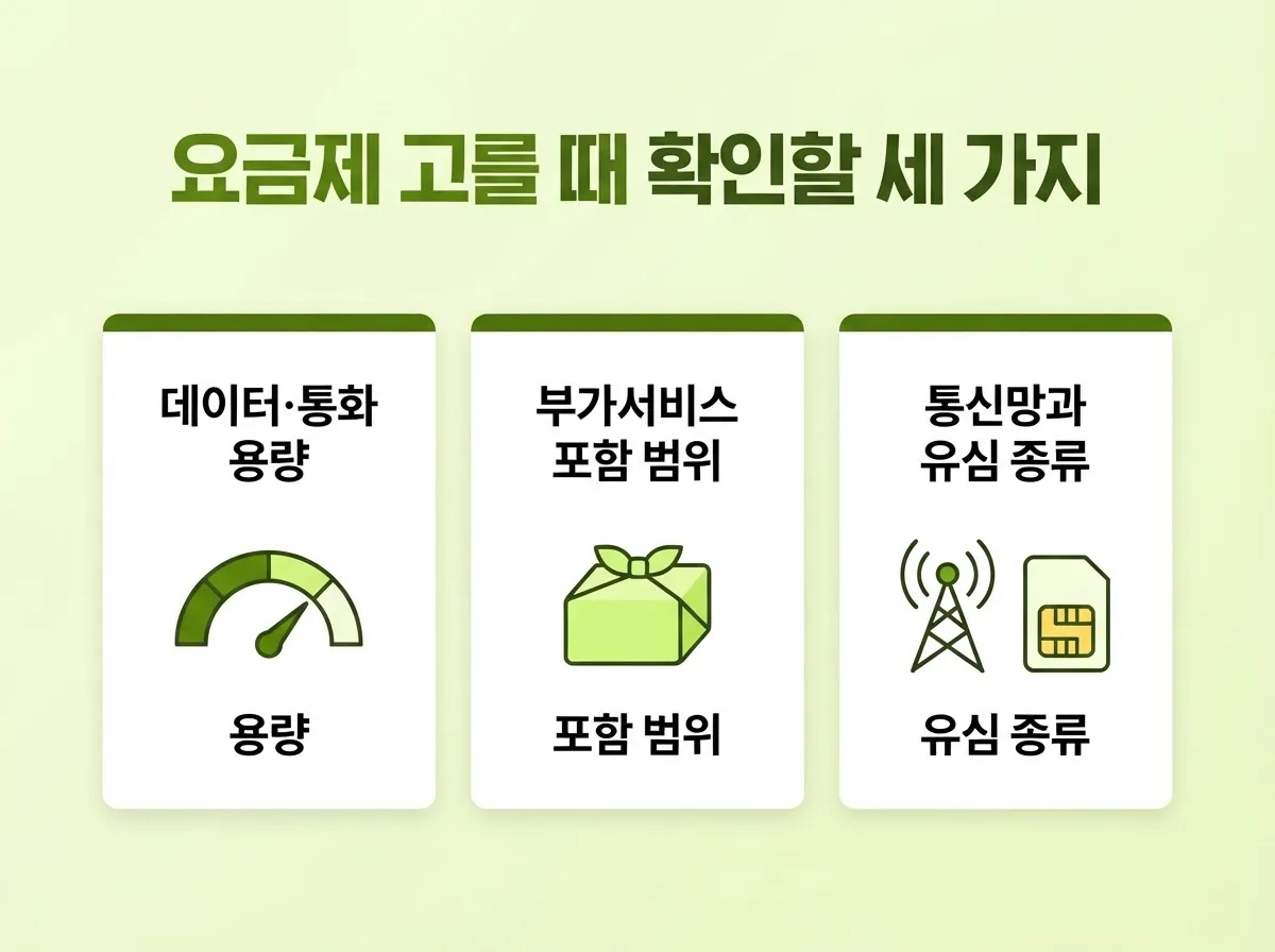 무약정 알뜰폰 개통 원하는데 약정 없이 신청 가능한 요금제 고르는 법