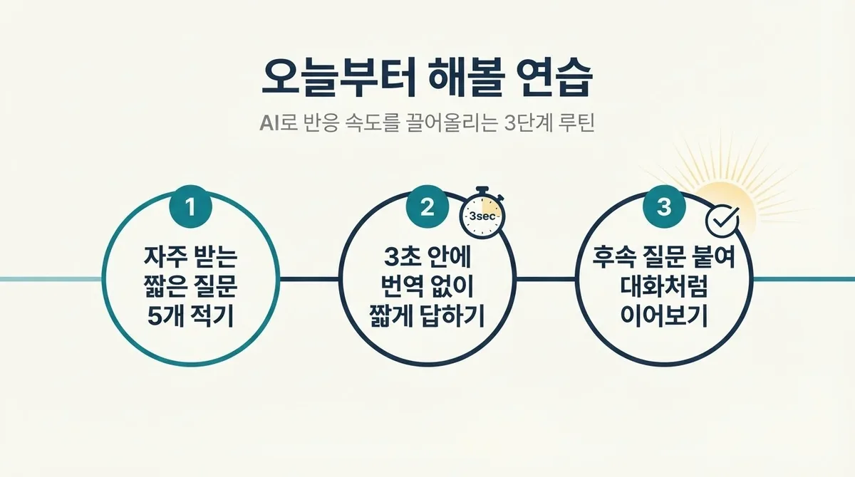 영어회화 말하기, 요즘 뜨는 AI 음성 대화로 영어식 반응 속도 높이기
