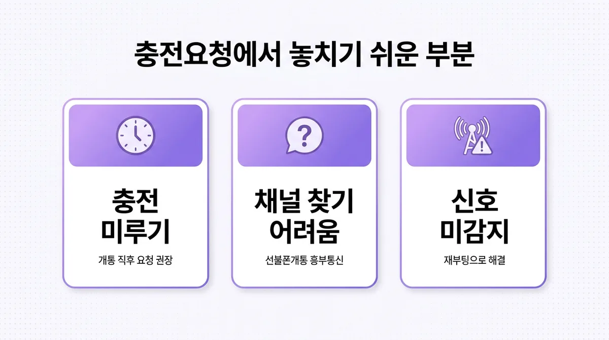 어르신 알뜰폰, 하루 만에 개통하고 요금 충전하는 법