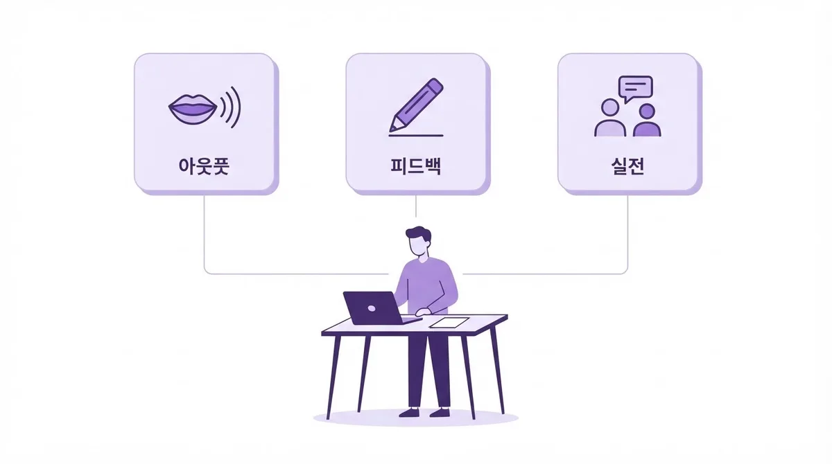 영어회화 독학 1년째 말이 안 늘 때 원인 세 가지 따져봄