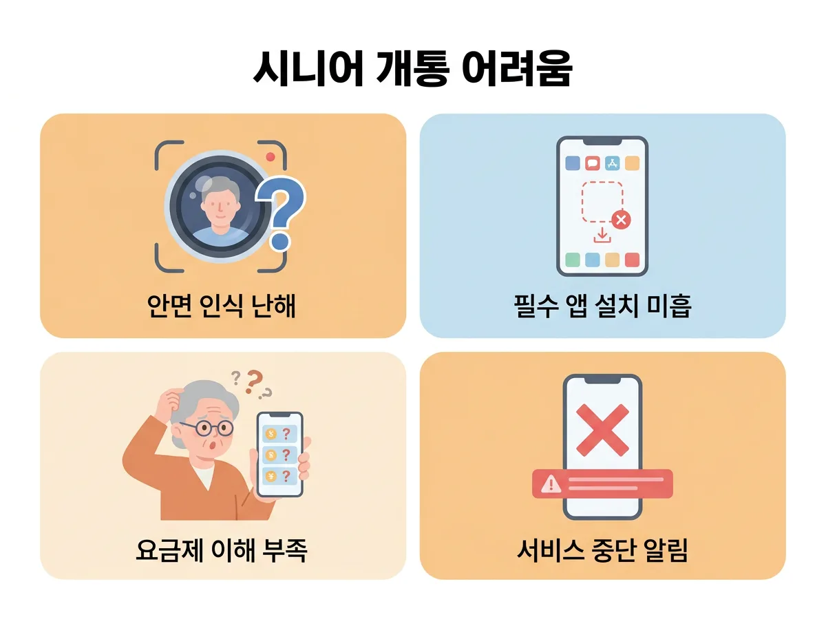 시니어 선불폰 개통 방법
