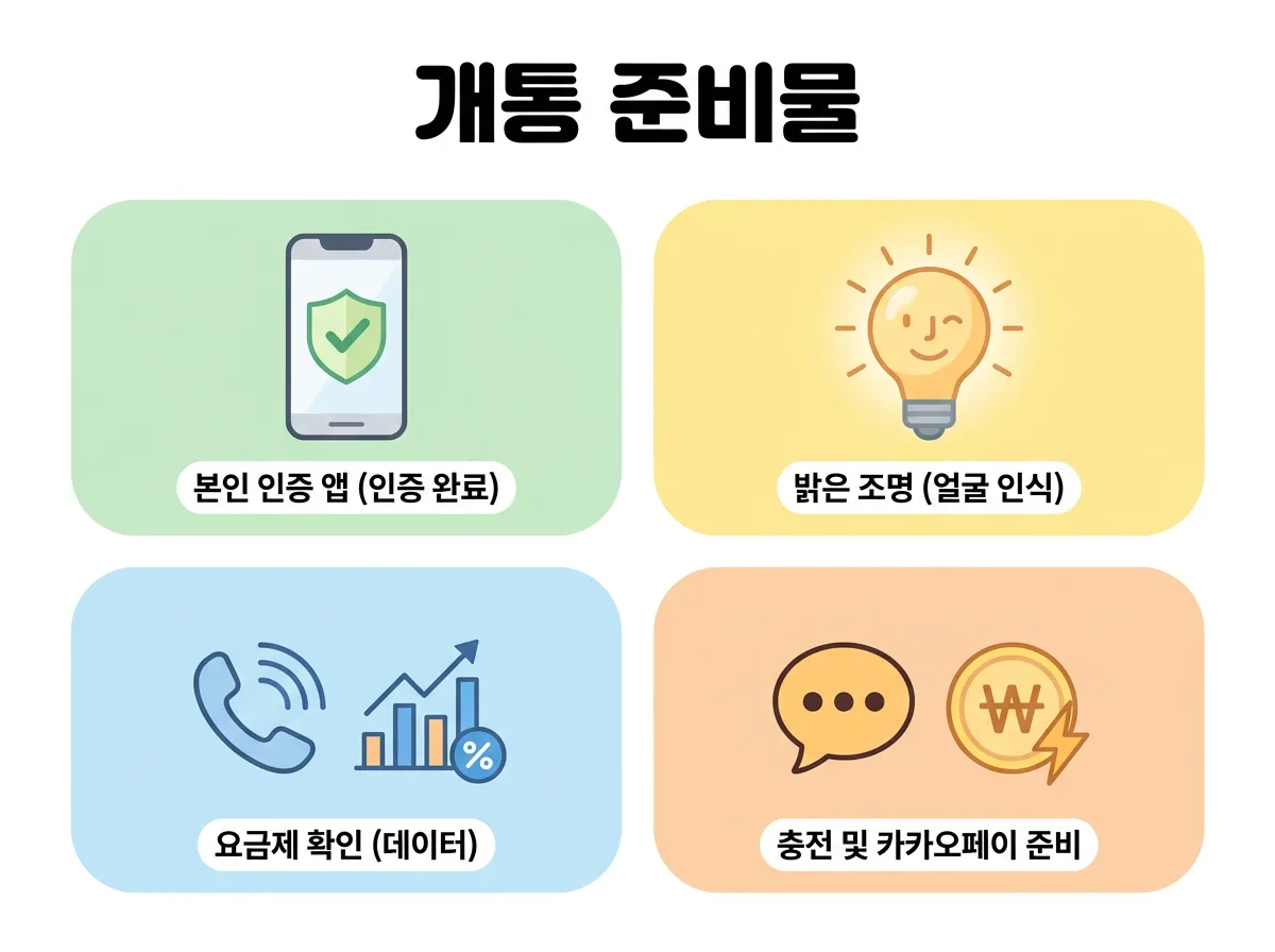 시니어 선불폰 개통 방법