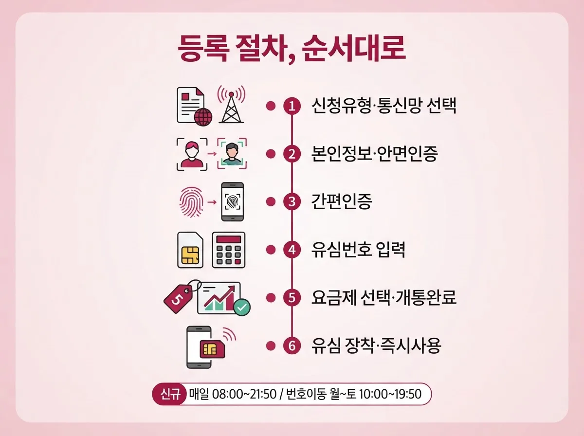 선불엘지유심 개통 원하는데 LG망 호환 기기 확인부터 등록까지 안내