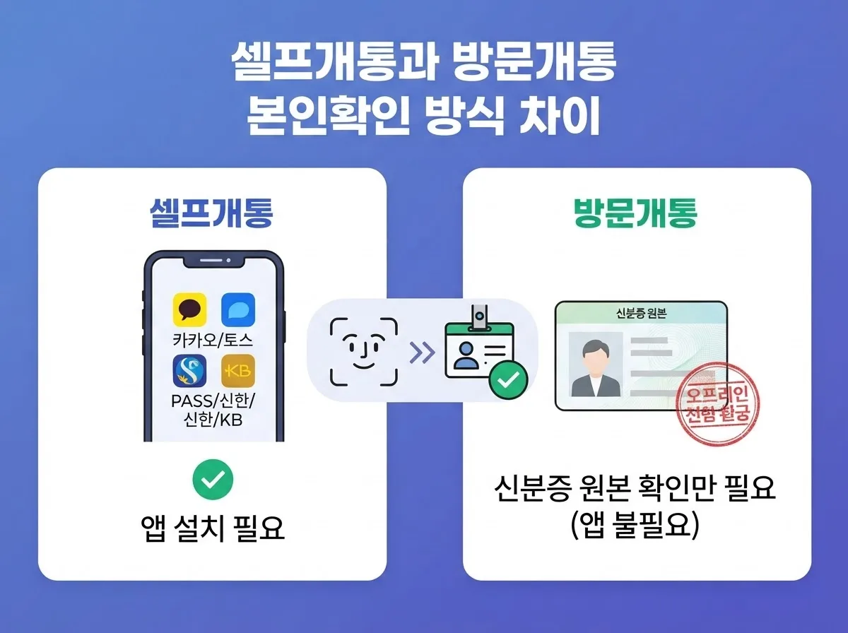 김해선불폰 2026 최신, 방문개통센터에서 인증서 없이도 빠른 개통