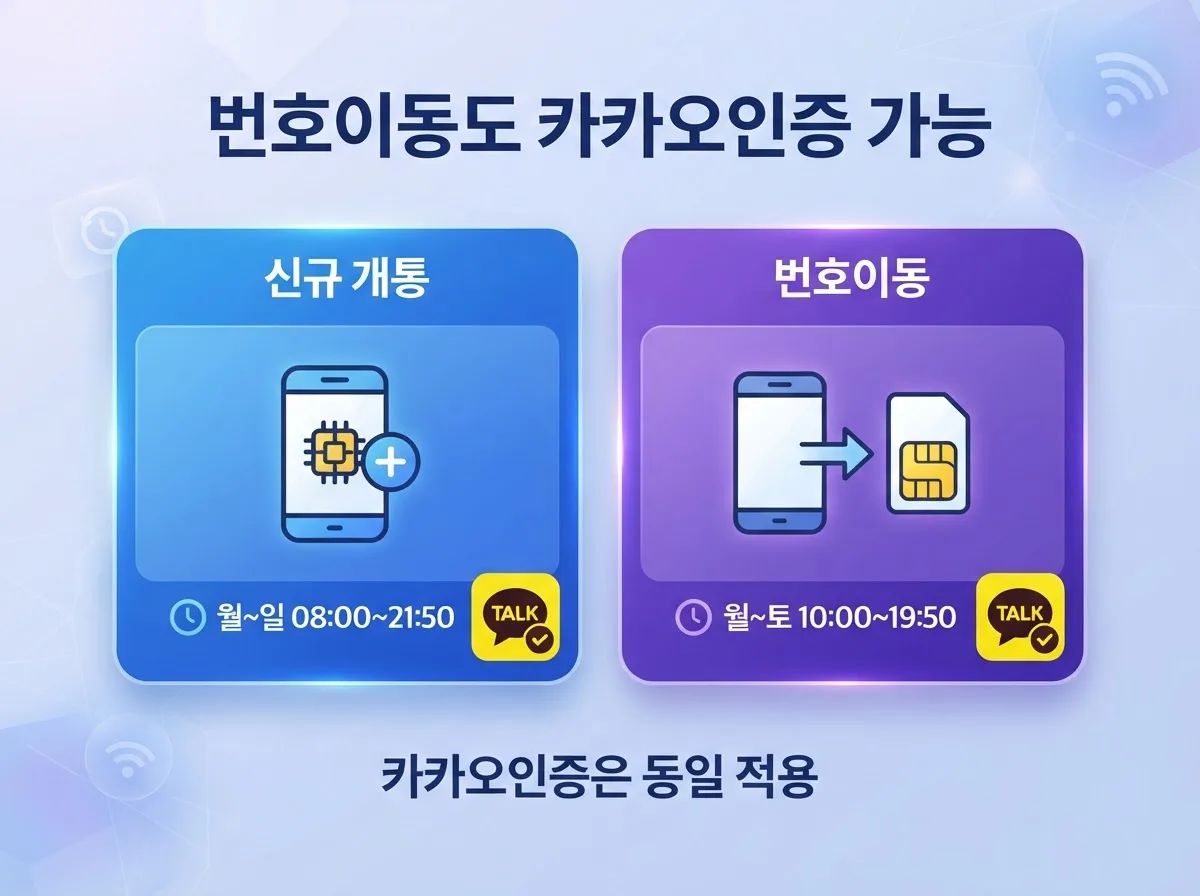카카오인증으로 선불폰 개통하는 법 | 인증부터 유심 등록까지 한 번에
