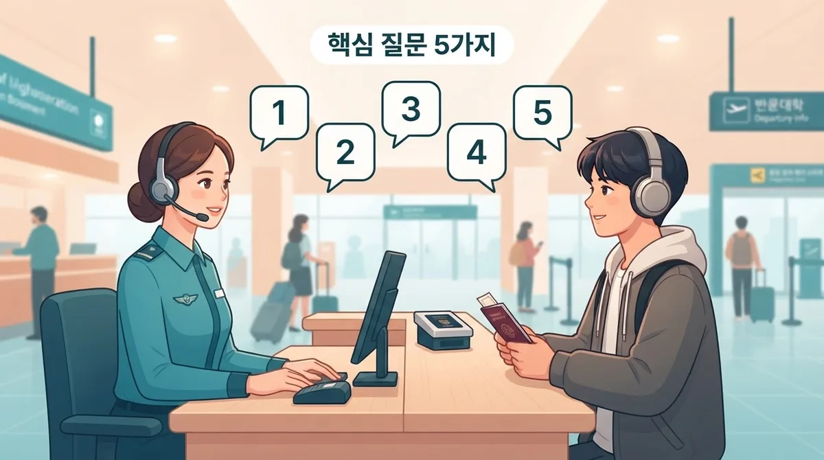 여행 영어회화, 문장은 아는데 질문이 안 들린다면? 원어민 일대일 수업으로 연습하는 입국심사와 듣기