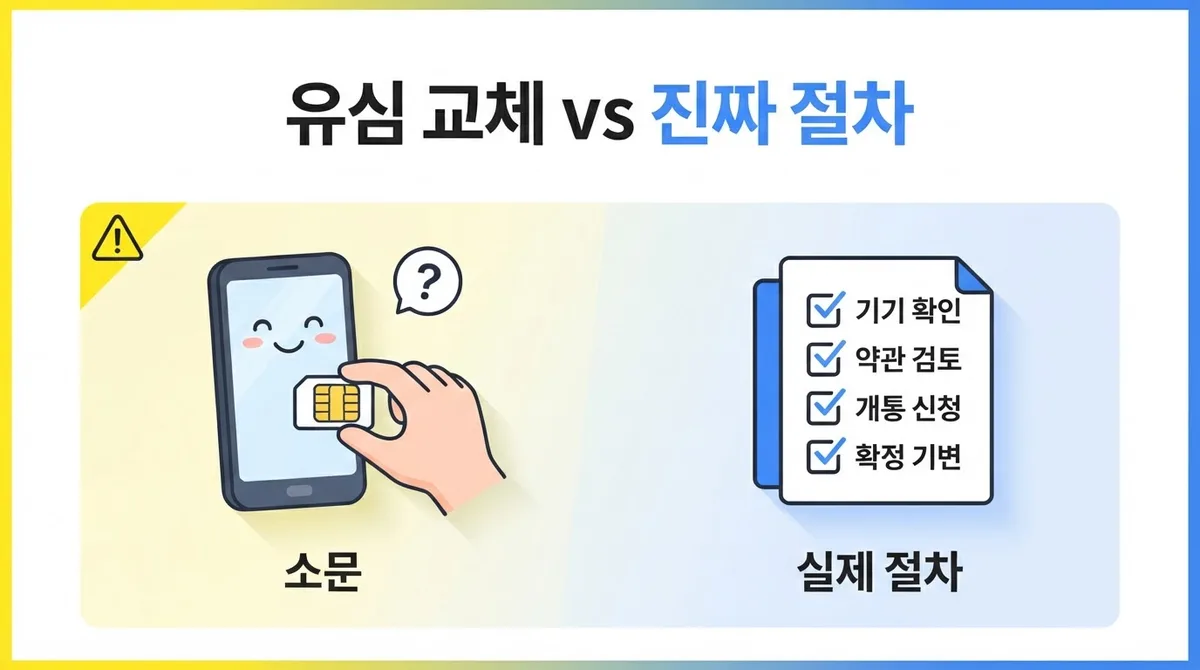선불유심 번호이동, 유심만 바꾸면 끝이라는데 진짜일까? 직접 해본 후기